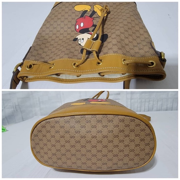 Authentic GUCCI DISNEY Sweets GG Micky Mouse Bucket Bag - Picture 12 of 16